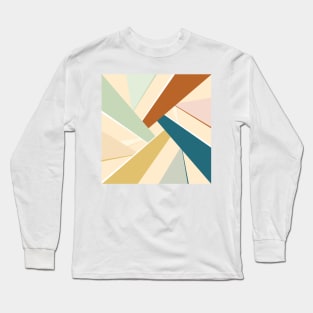 Abstract Geometric Shape 1 Long Sleeve T-Shirt